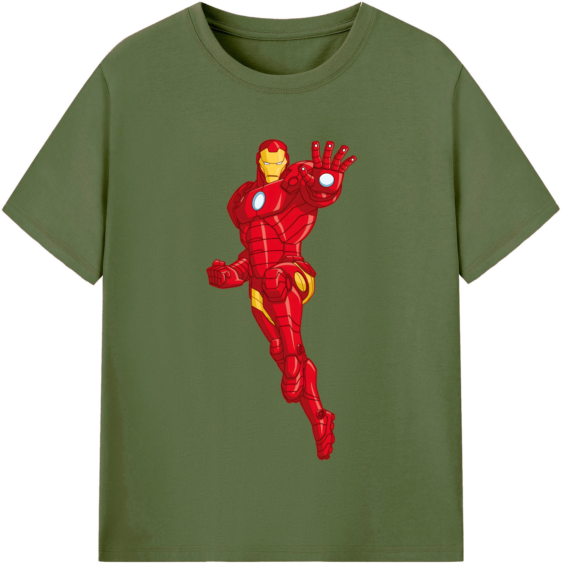 （画像用） アベンジャーズ The Avengers 綿100％半袖Tシャツ（フロントプリント）